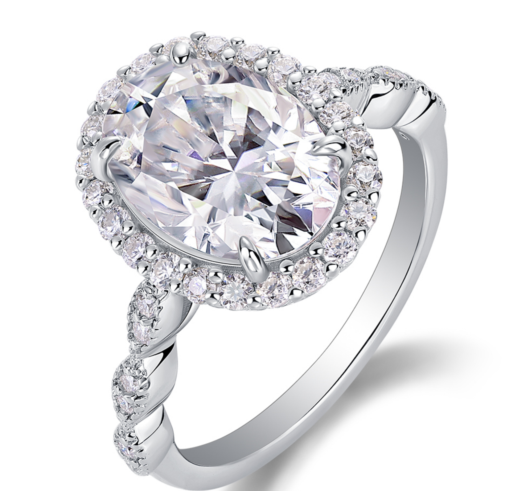 Egg-shaped Ring
